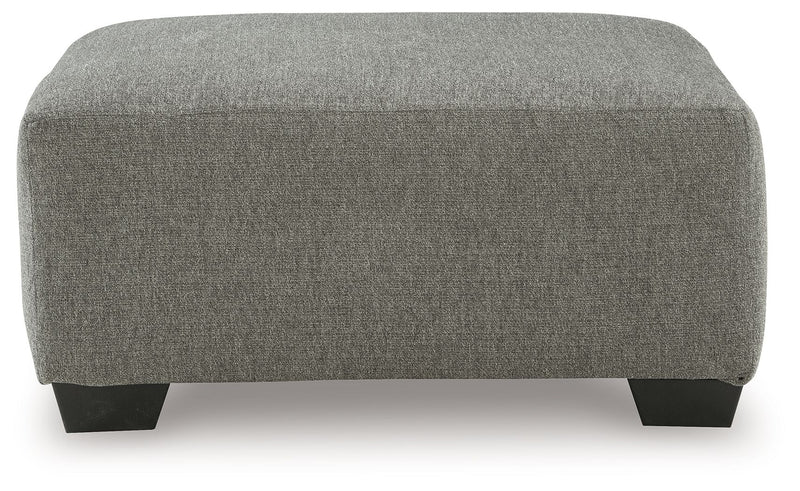 Clarington - Oversized Accent Ottoman - Greystone