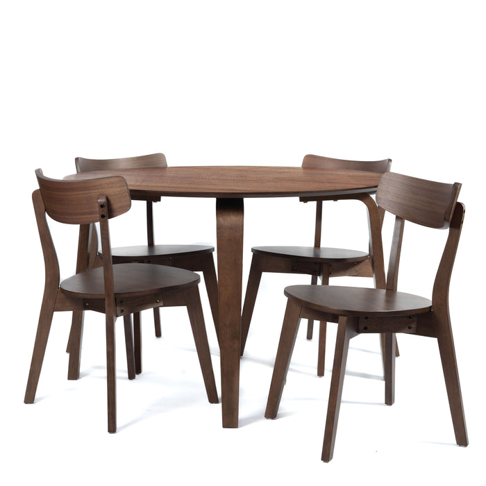 Gabby - Complete Table - Dark Brown