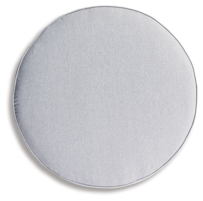 Harbor Court - Ottoman with Cushion - Gray