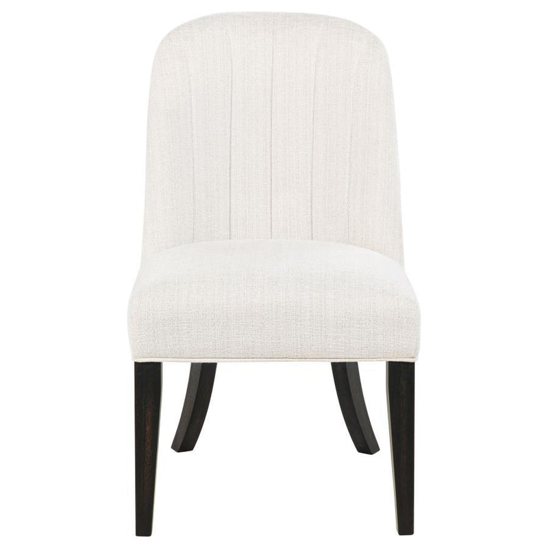 Leandro - Upholstered Dining Side Chair (Set of 2) - Cream