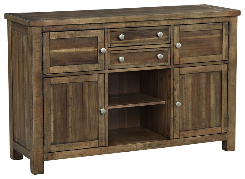 Moriville - Dining Room Server - Grayish Brown