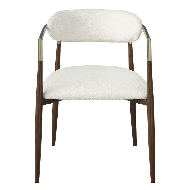 Clayten - Arm Chair (Set of 2) - Brown Oak