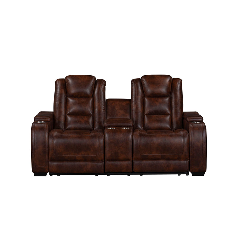 Chester - Reclining Console Loveseat