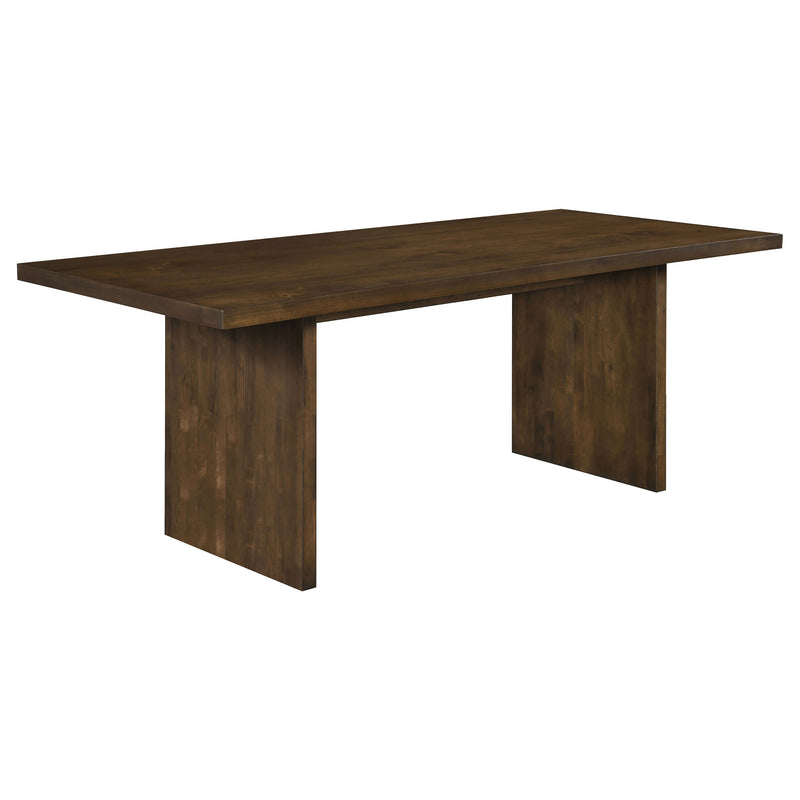 Decker 7-piece 82-inch Rectangular Dining Set Grey and Walnut