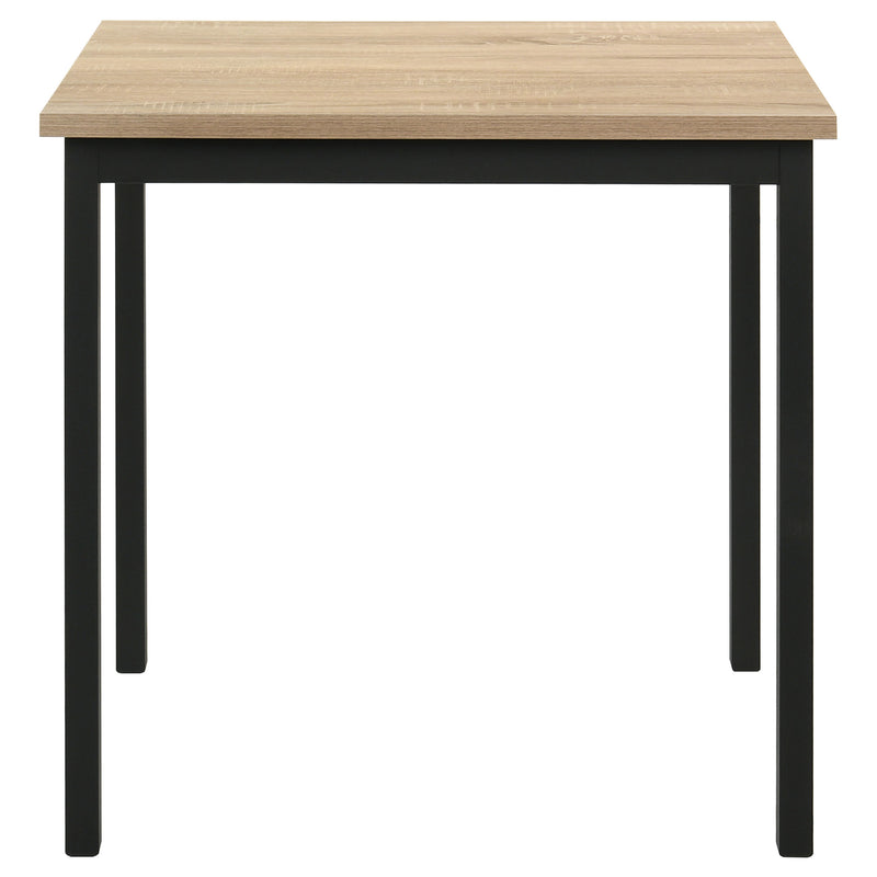 Garza 5-piece Space Saving Rectangular Dining Table Greige Oak