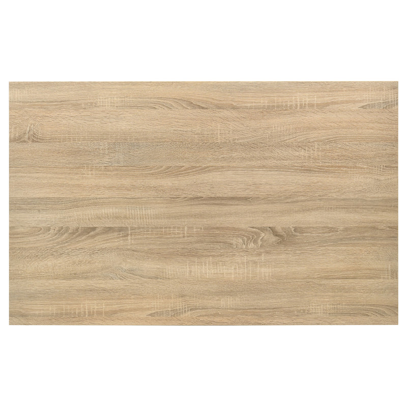 Garza 5-piece Rectangular Dining Table Greige Oak