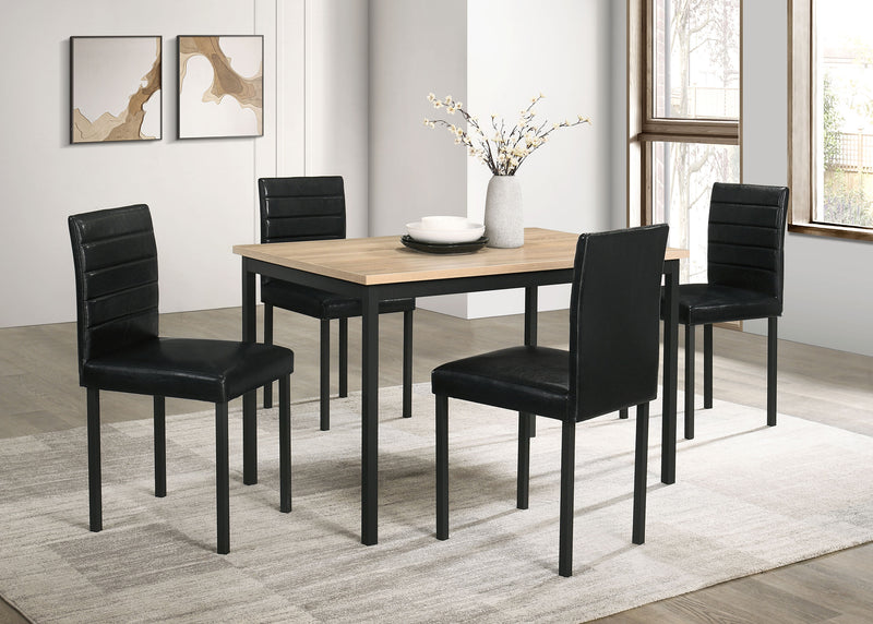 Garza Rectangular 47-inch Dining Table Greige Oak