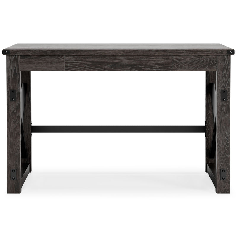 Freedan - Home Office Desk - Grayish Brown