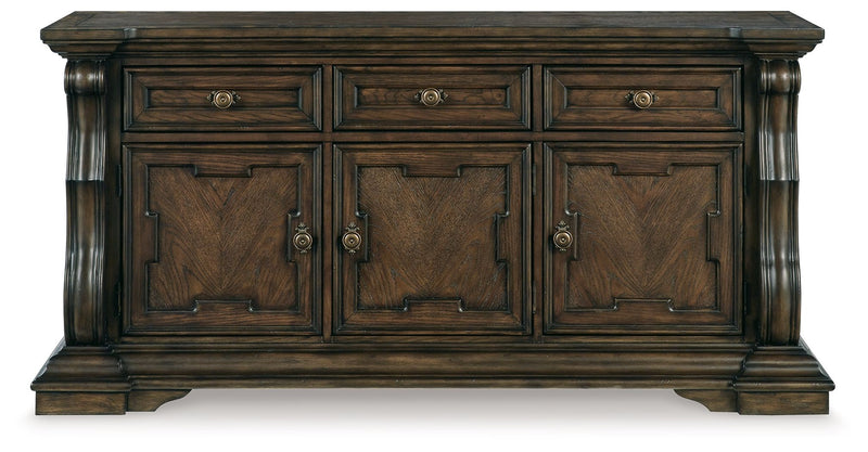 Maylee - Dining Room Buffet - Dark Brown