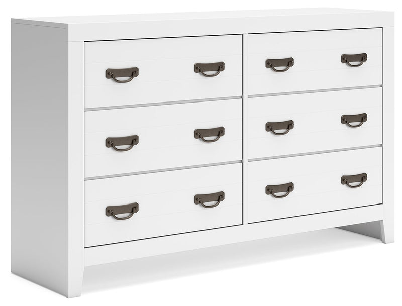 Binterglen - Dresser - White