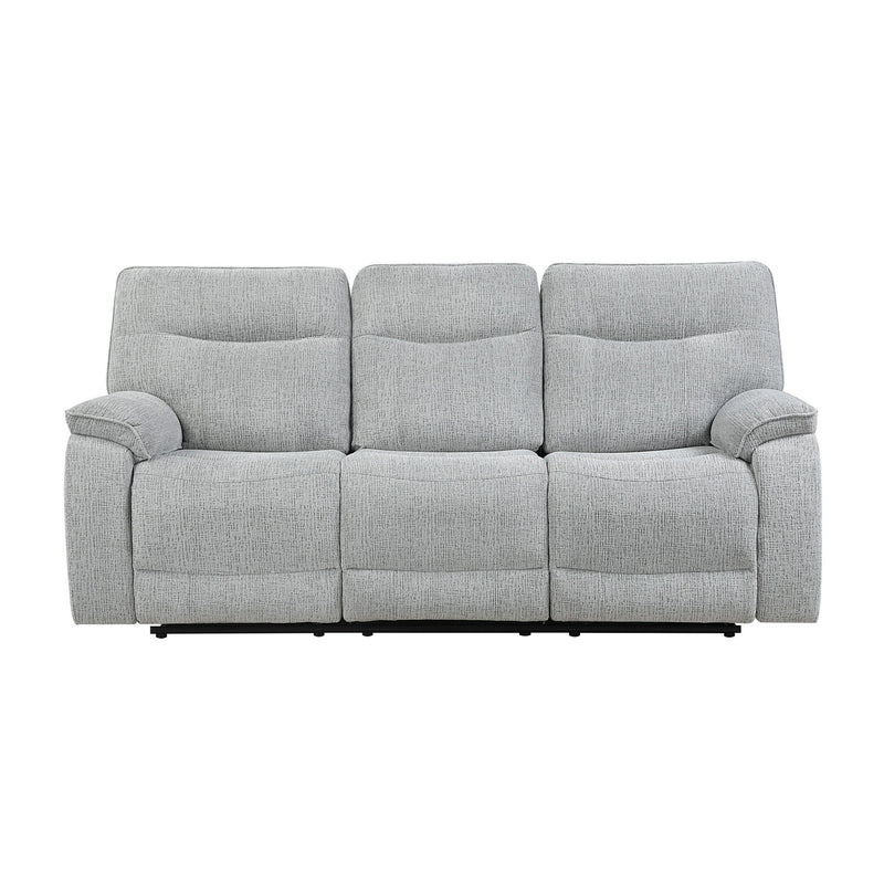 Chablis - Reclining Sofa - Mist Gray