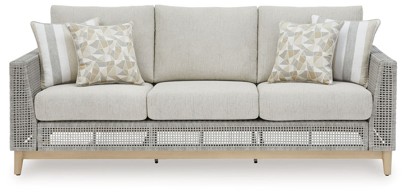 Seton Creek - Sofa With Cushion - Gray