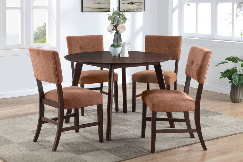 Tioga - 47" Round Dining Table Set