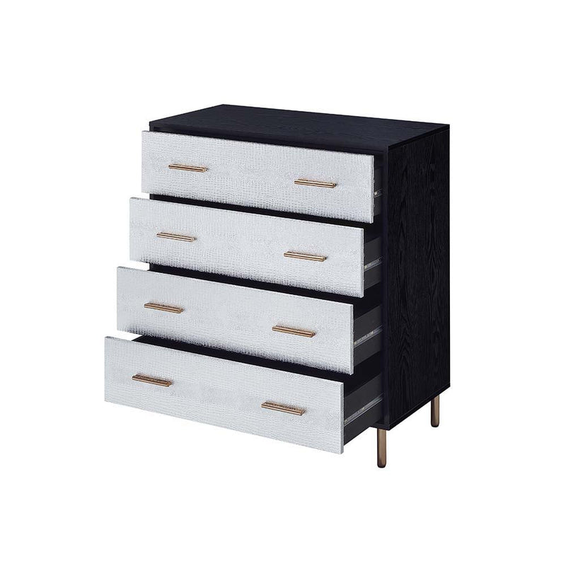Myles - Chest - Black, Silver & Gold
