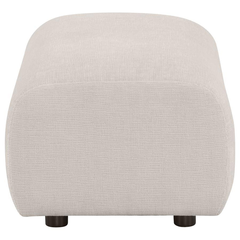 Burnett - Chenille Upholstered Ottoman
