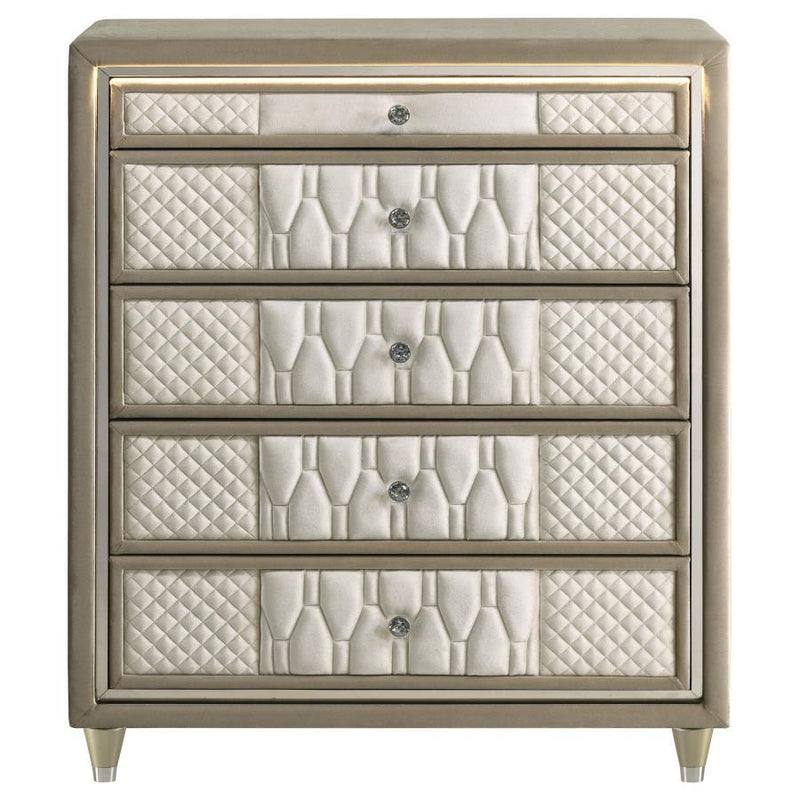 Lorient - 5-Drawer LED Chest of Drawers