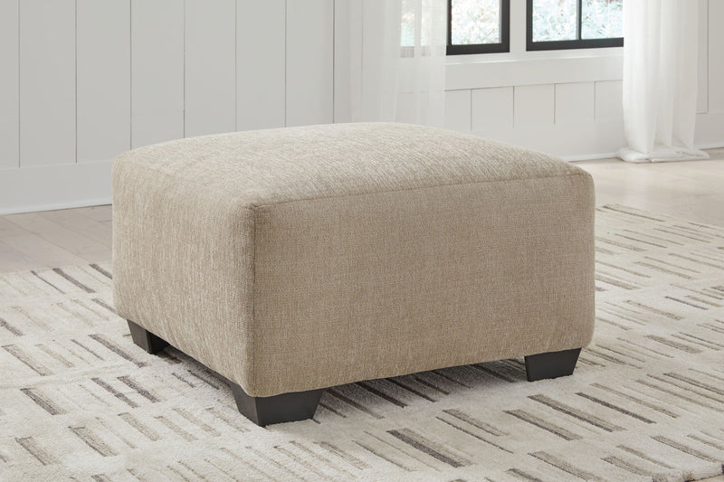 Brogan Bay - Oversized Accent Ottoman - Cork