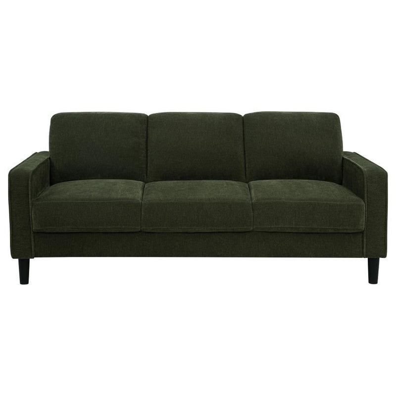 Ruth - Upholstered Track Arm Sofa Set