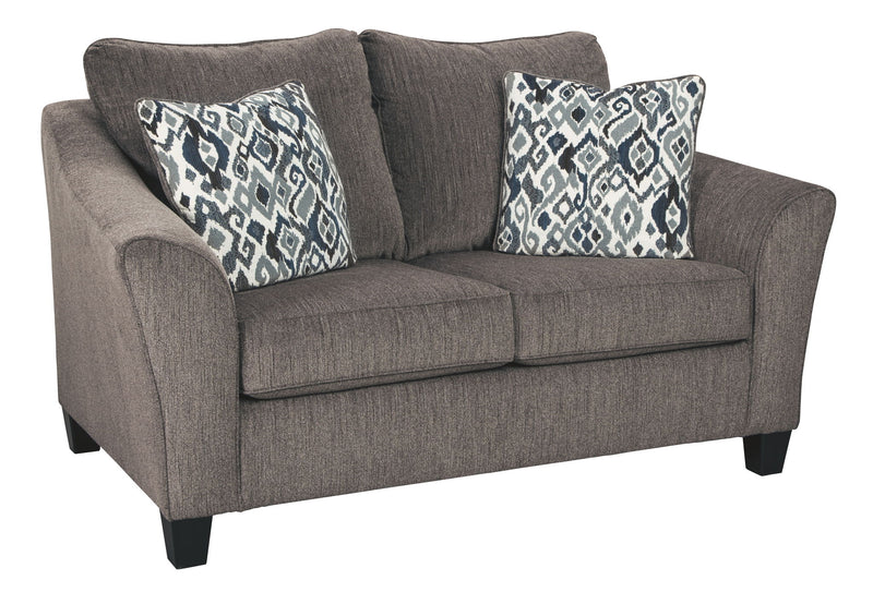 Nemoli - Loveseat - Slate