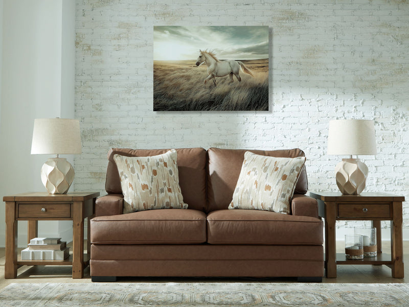VillaCourt - Loveseat - Caramel