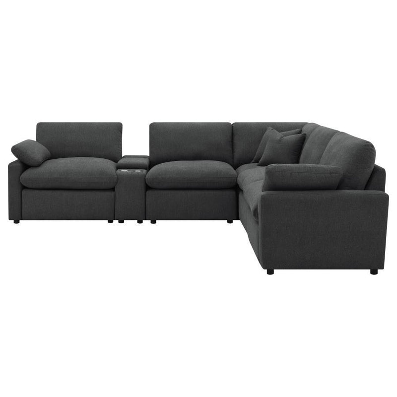 Collins - 6-Piece Modular Power Reclining Sectional