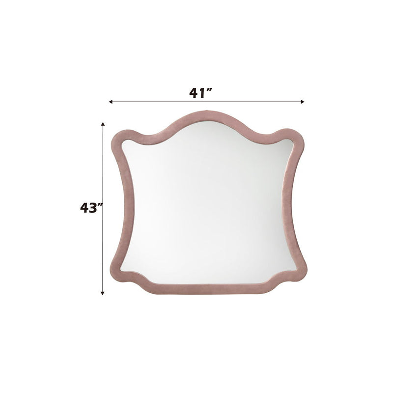 Salonia - Mirror - Pink Velvet