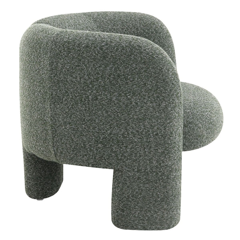 Pemba - Accent Chair - Green Tweed