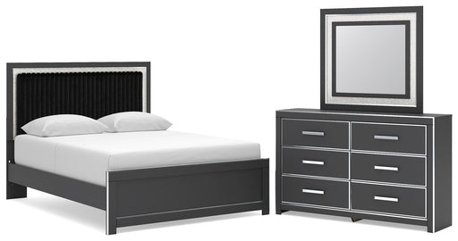 Zuraleus - Upholstered Panel Platform Bedroom Set