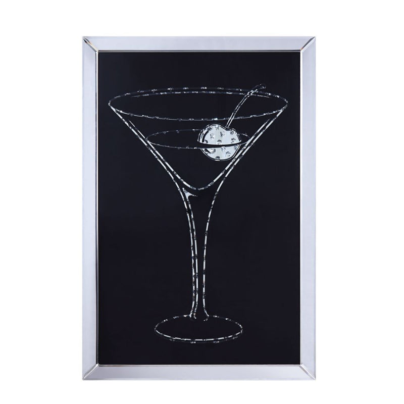 Talisha - 35" Wall Art - Mirrored