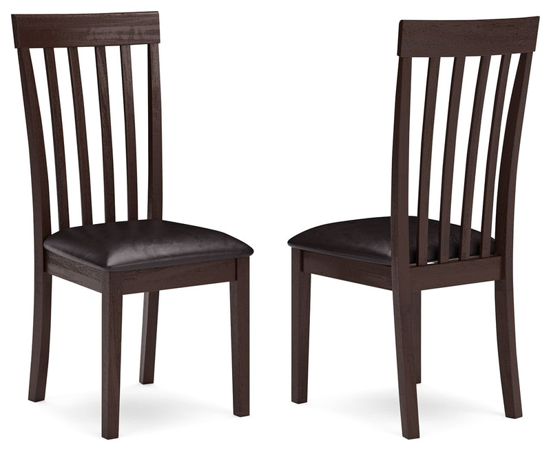Hammis - Dining UPH Side Chair (Set of 2) - Dark Brown