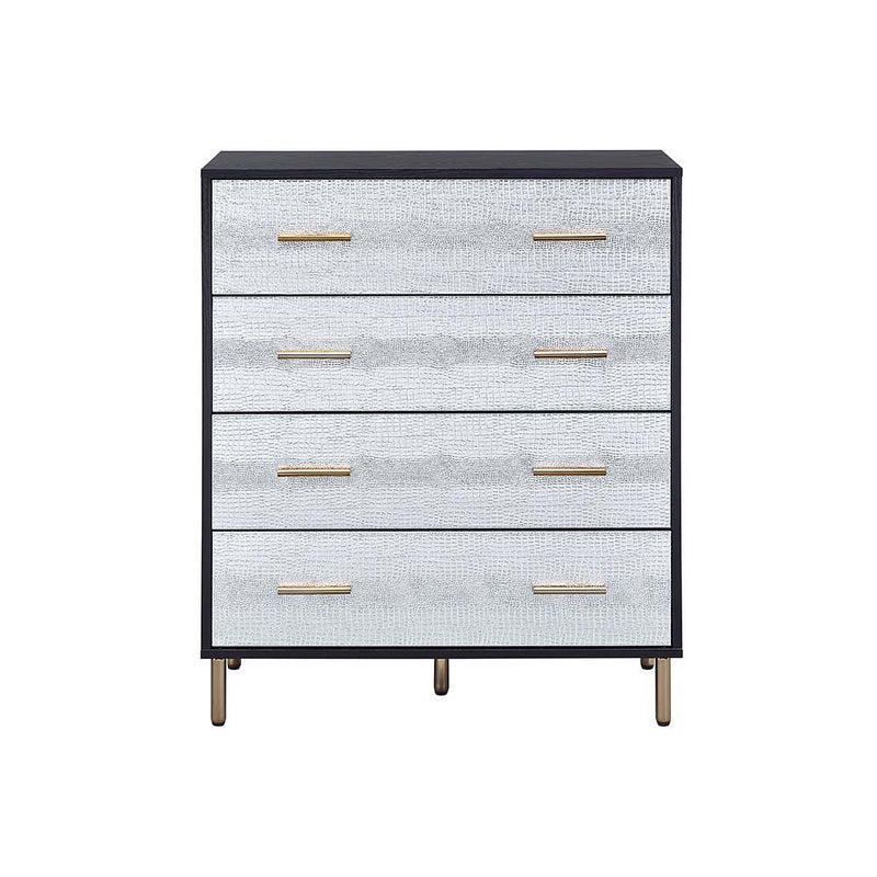Myles - Chest - Black, Silver & Gold