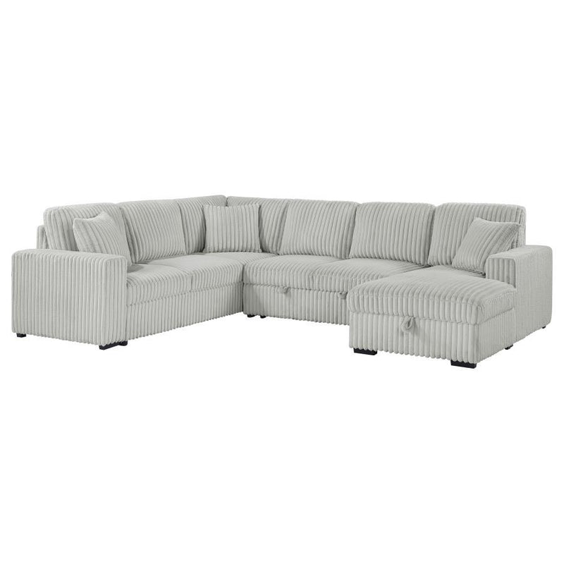Devonshire - Sleeper Sectional Sofa Storage Chaise