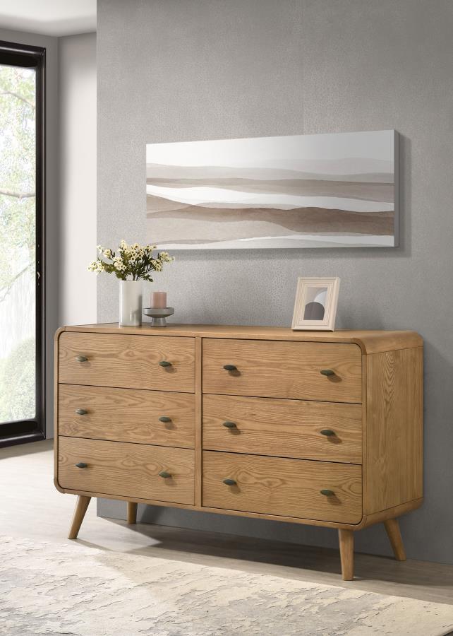 Robyn - 6-Drawer Bedroom Dresser