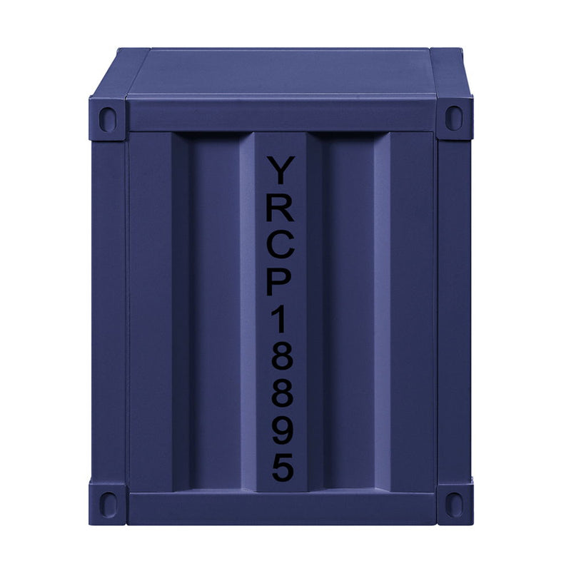 Cargo - Nightstand With USB - Blue