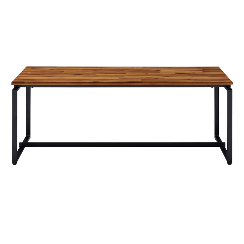 Jurgen - 3 Piece Coffee & End Set - Oak & Black