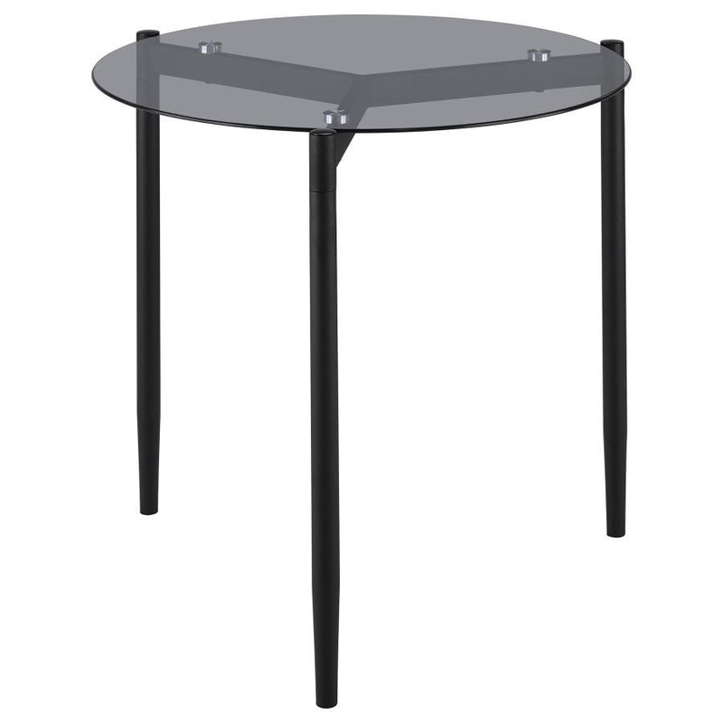 Rosalie - Round Smoked Glass Top Table
