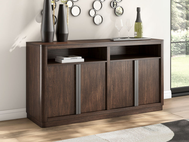 Dilenno - Dining Room Server - Dark Brown