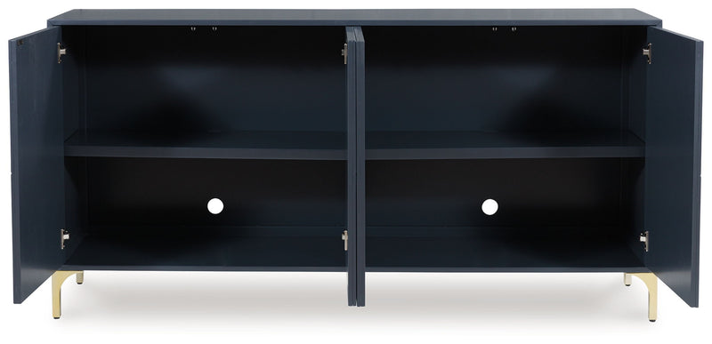 Loirwick - Accent Cabinet - Dark Blue