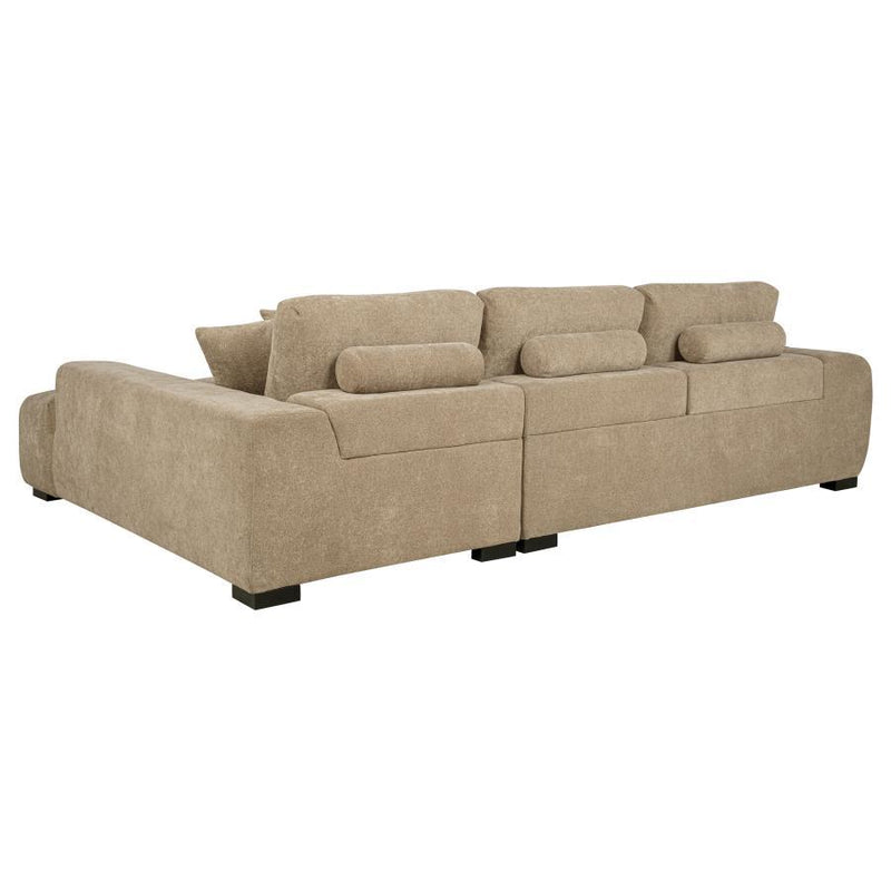 Octavia - Upholstered Sectional Chaise Sofa