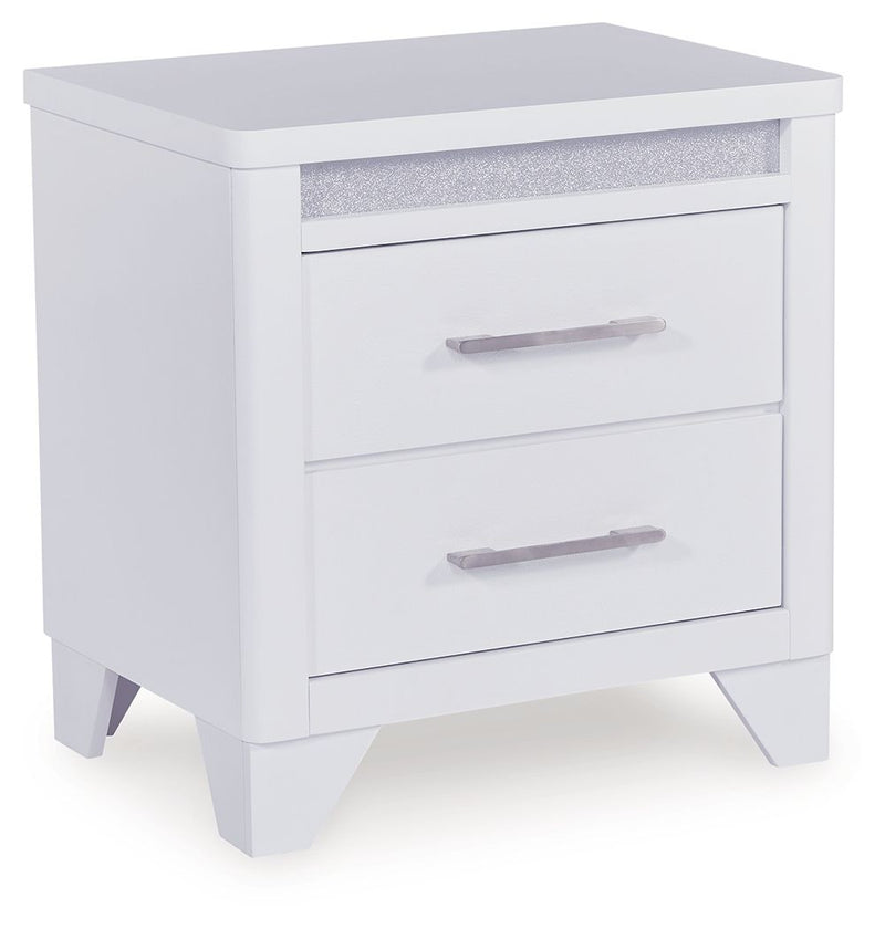 Jarlee - Two Drawer Night Stand - White
