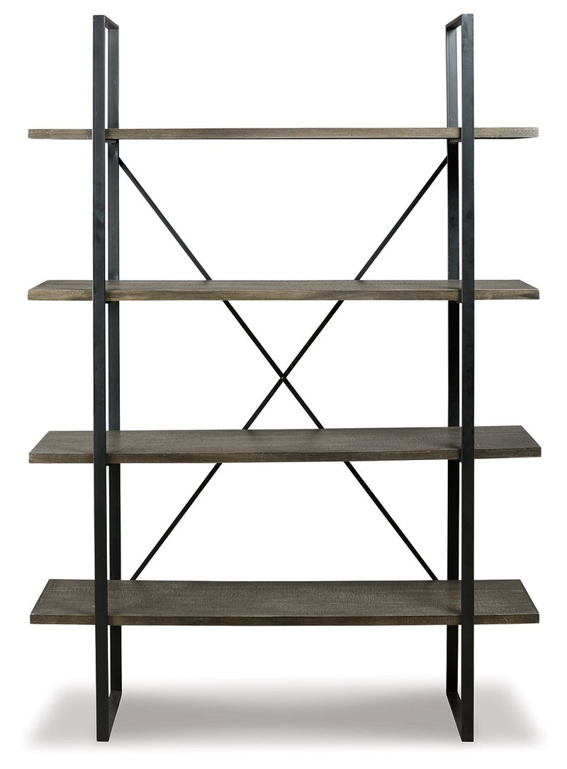 Gilesgrove - Bookcase - Black / Gray
