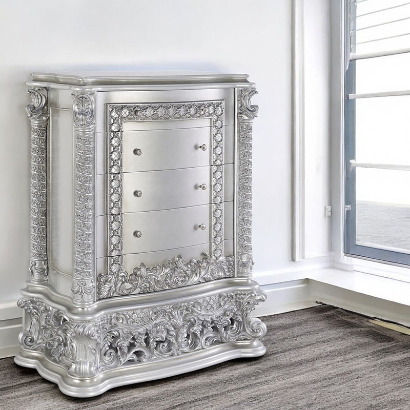 Valkyrie - Chest - Antique Platinum