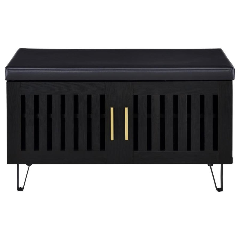 Brixton - 2-Door Padded Entryway Shoe Storage Bench