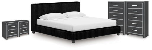 Zuraleus - Upholstered Bedroom Set