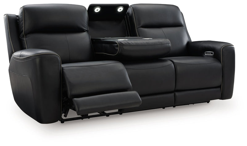 5Z-Comfort - Relaxation - Power Reclining Sofa With Adj Headrest