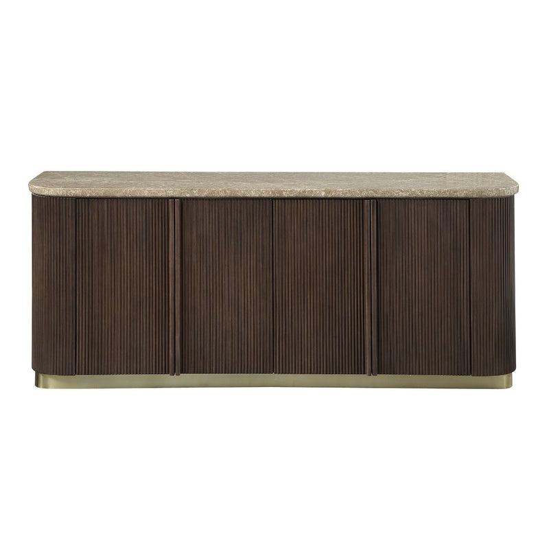 Clayten - Server - Brown Oak