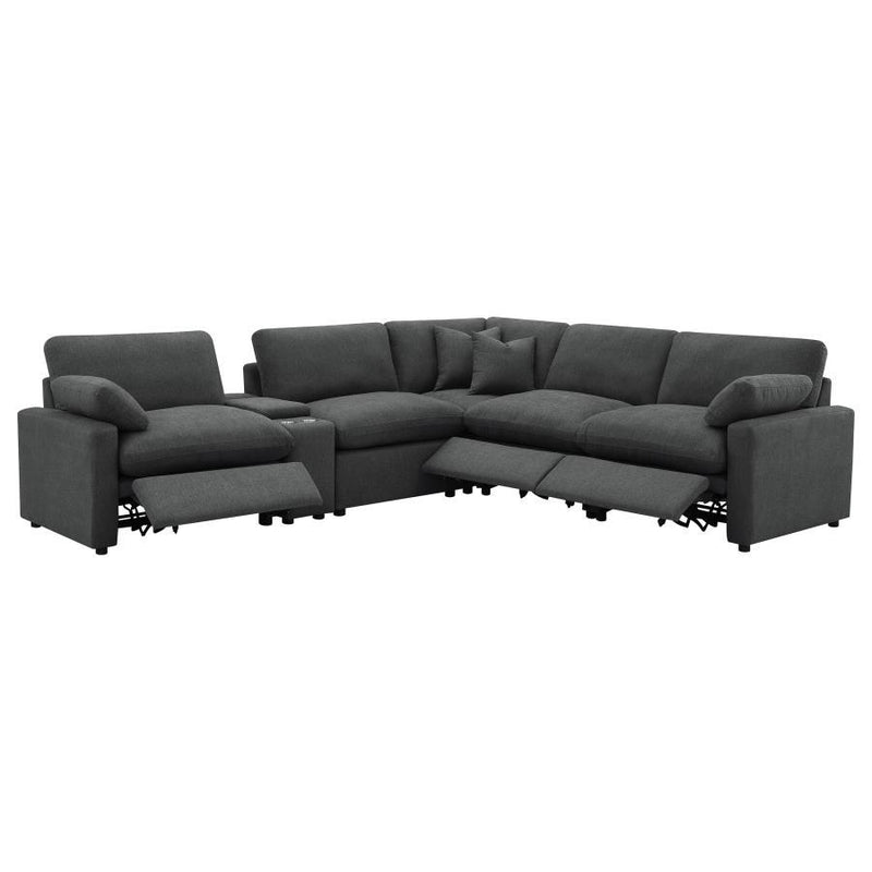 Collins - 6-Piece Modular Power Reclining Sectional