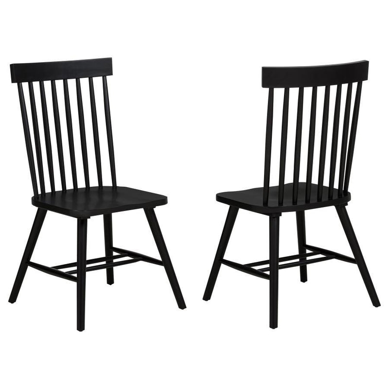 Andrews - Windsor Spindle Back Dining Side Chair (Set of 2)