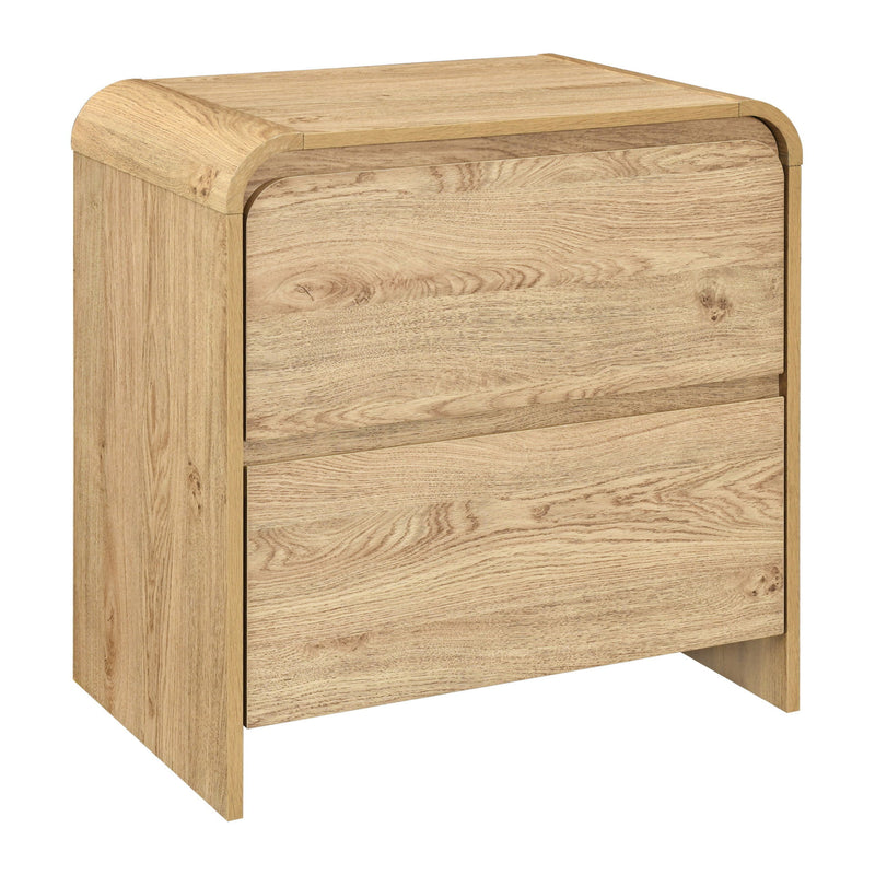 Mara - Two Drawer End Table / Bedside Table