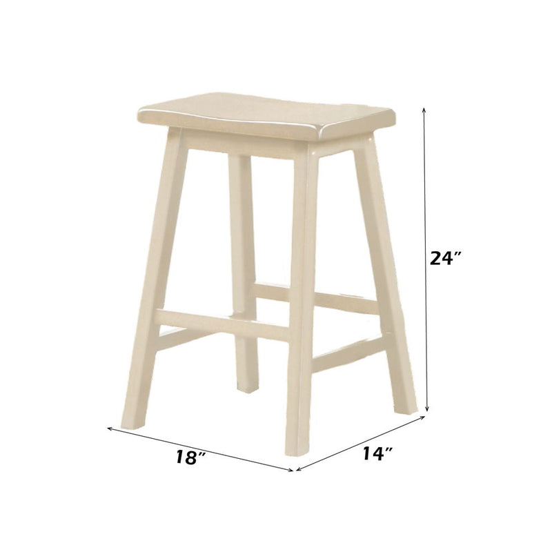 Nyssa - 3 Piece Counter Height Set - Buttermilk